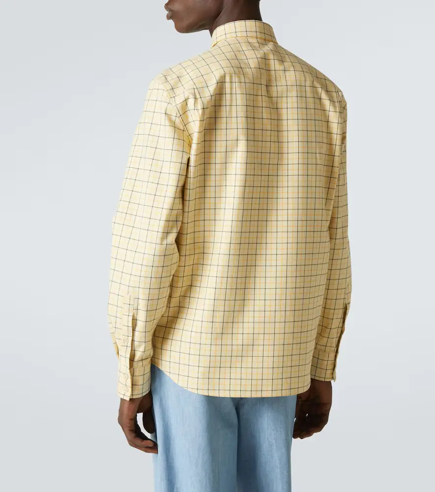 Valentino Garavani Checked cotton shirt | Thumbnail 3 Valentino Garavani Checked cotton shirt | Thumbnail 3