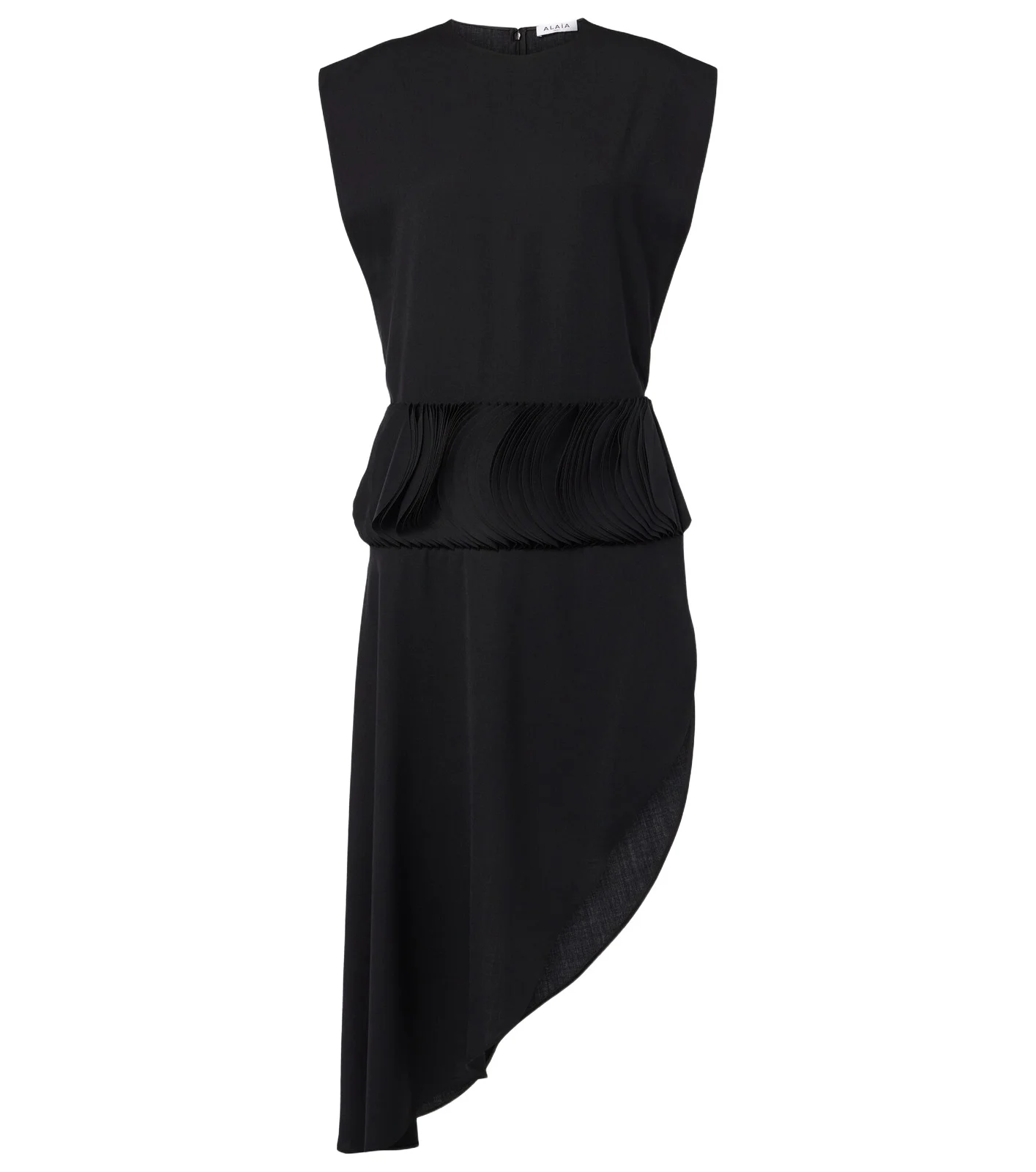 ALAÏA Milfeuil midi dress