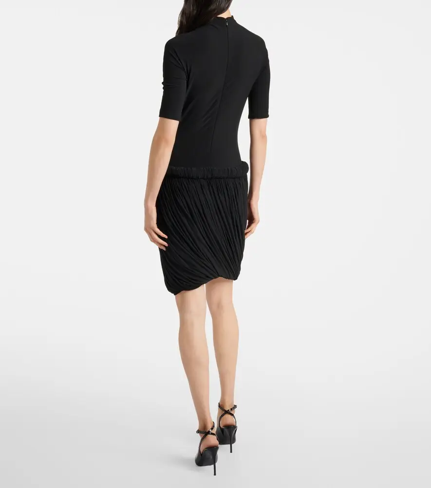 ALAÏA ALAÏA Draped jersey midi dress | Thumbnail 3