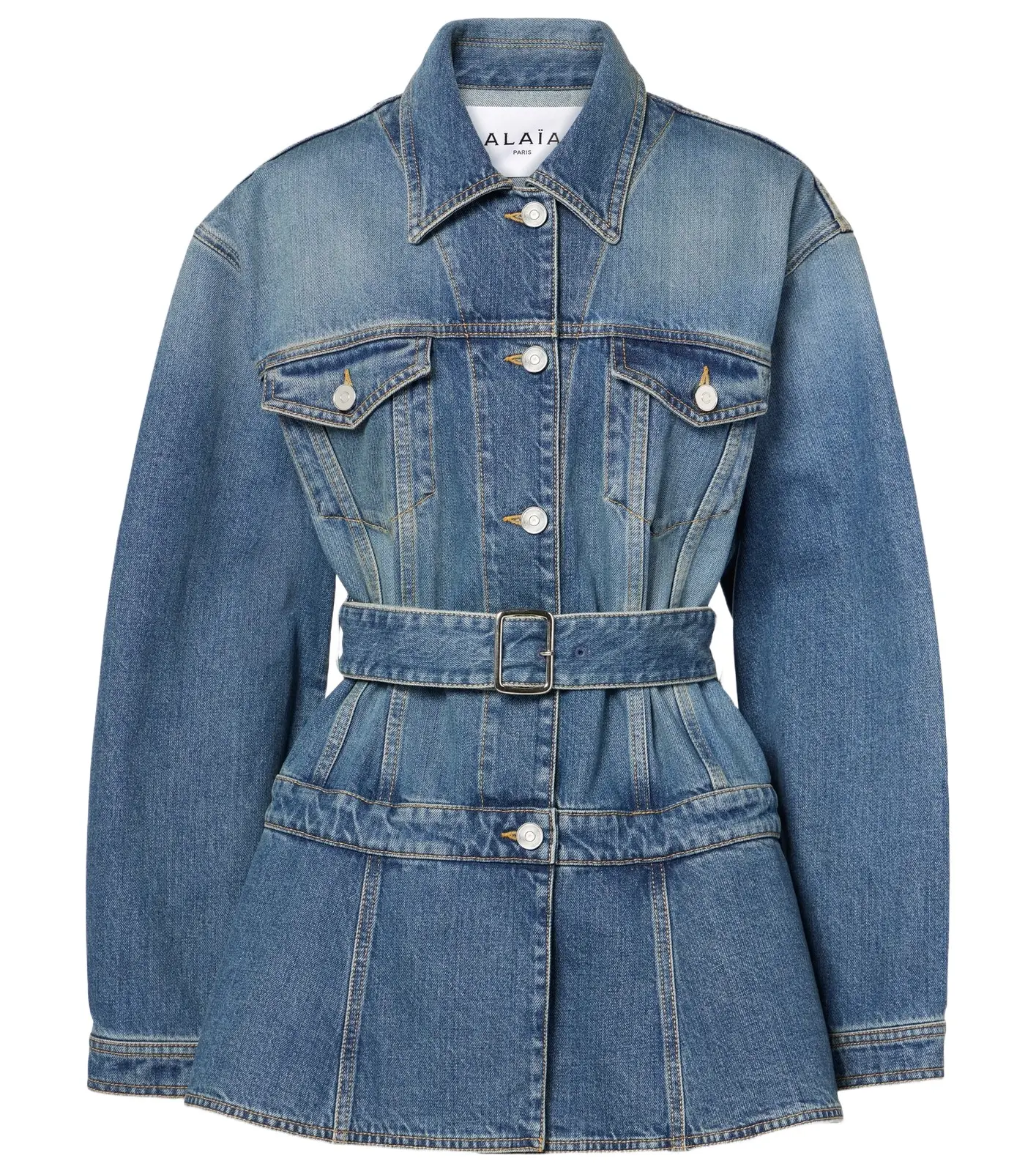 Peplum denim jacket Peplum denim jacket