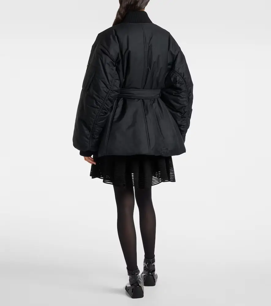 Alaïa Alaïa Belted cotton-blend jacket | Thumbnail 3 Alaïa Alaïa Belted cotton-blend jacket | Thumbnail 3