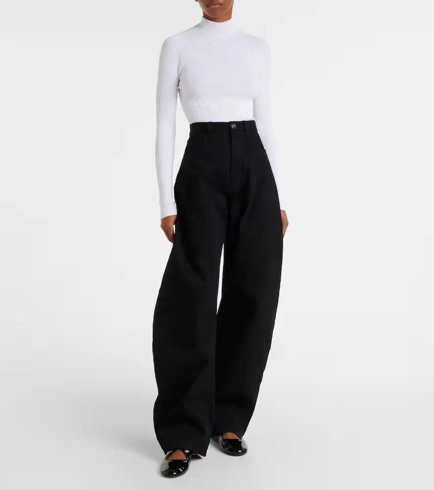 Alaïa Alaïa Criss Cross patent leather ballet flats | Thumbnail 5 Alaïa Alaïa Criss Cross patent leather ballet flats | Thumbnail 5