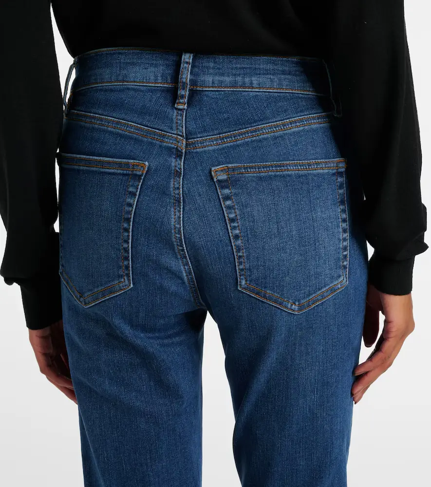 Frame Le High Straight cropped straight jeans | Thumbnail 2