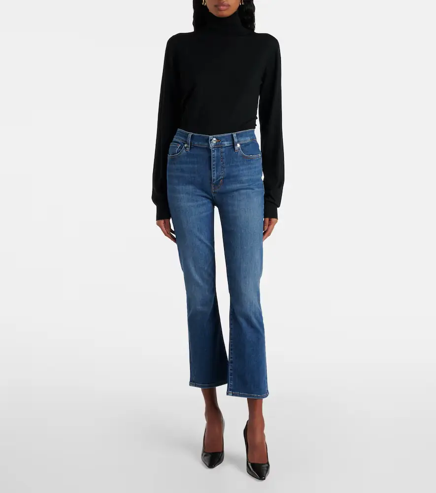 Frame Le High Straight cropped straight jeans | Thumbnail 3