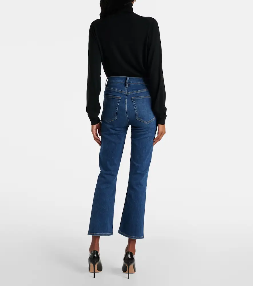 Frame Le High Straight cropped straight jeans | Thumbnail 6