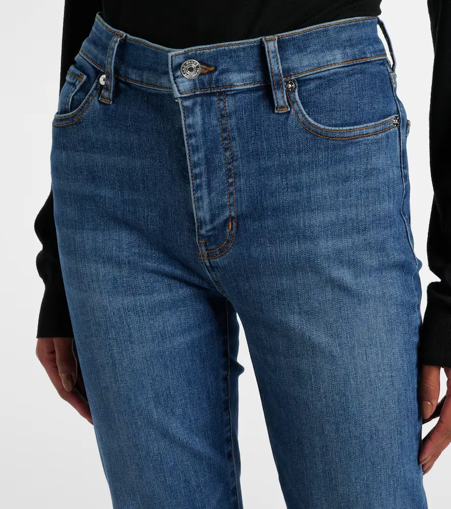 Frame Le High Straight cropped straight jeans | Thumbnail 7