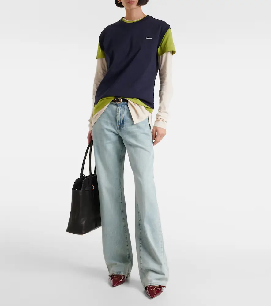 7 For All Mankind Tess Trouser high-rise straight jeans | Thumbnail 2 7 For All Mankind Tess Trouser high-rise straight jeans | Thumbnail 2