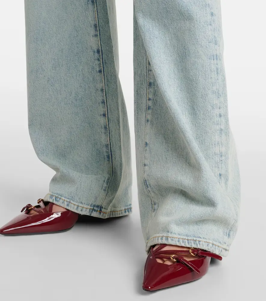 7 For All Mankind Tess Trouser high-rise straight jeans | Thumbnail 6 7 For All Mankind Tess Trouser high-rise straight jeans | Thumbnail 6