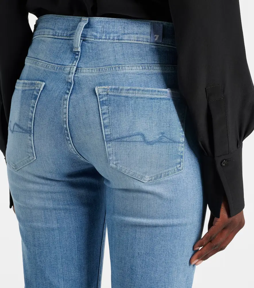 7 For All Mankind Mid-rise flared jeans | Thumbnail 3 7 For All Mankind Mid-rise flared jeans | Thumbnail 3