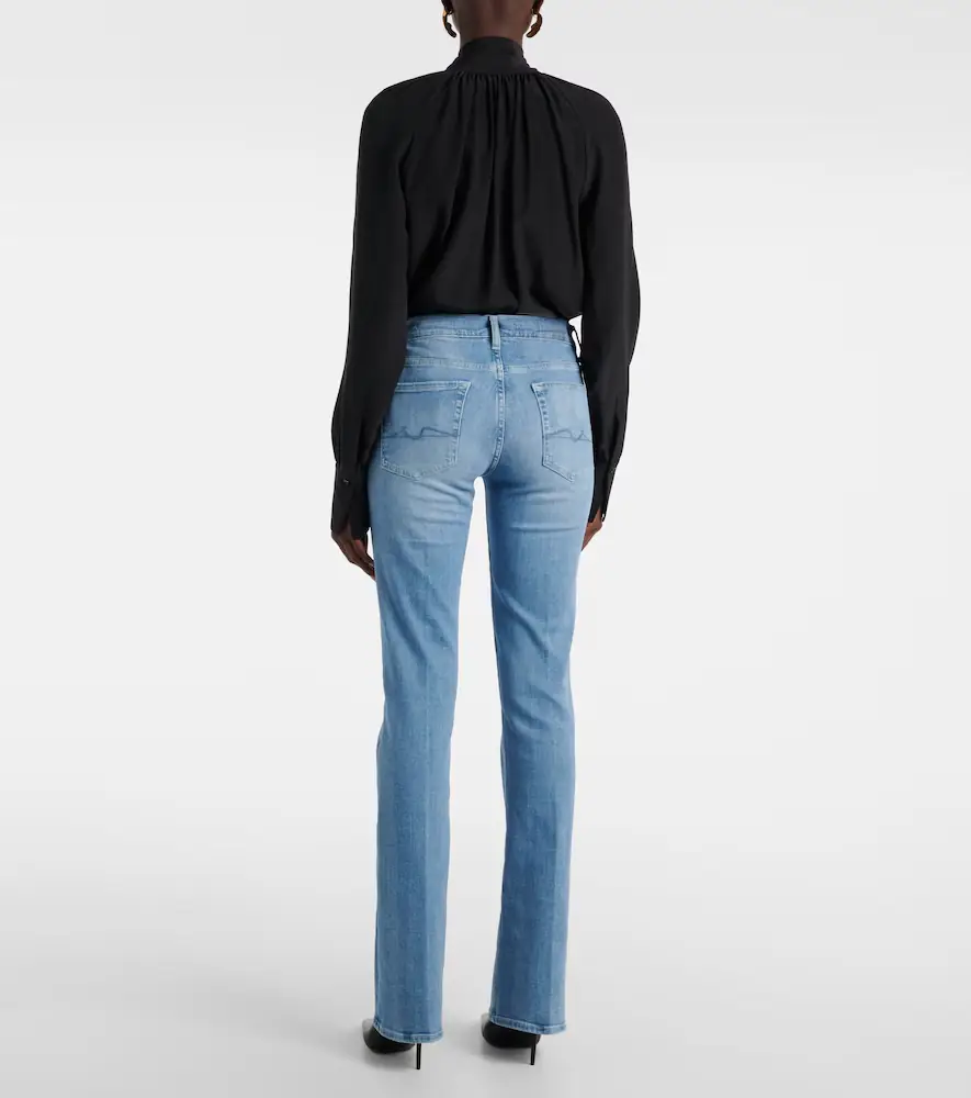 7 For All Mankind Mid-rise flared jeans | Thumbnail 4 7 For All Mankind Mid-rise flared jeans | Thumbnail 4