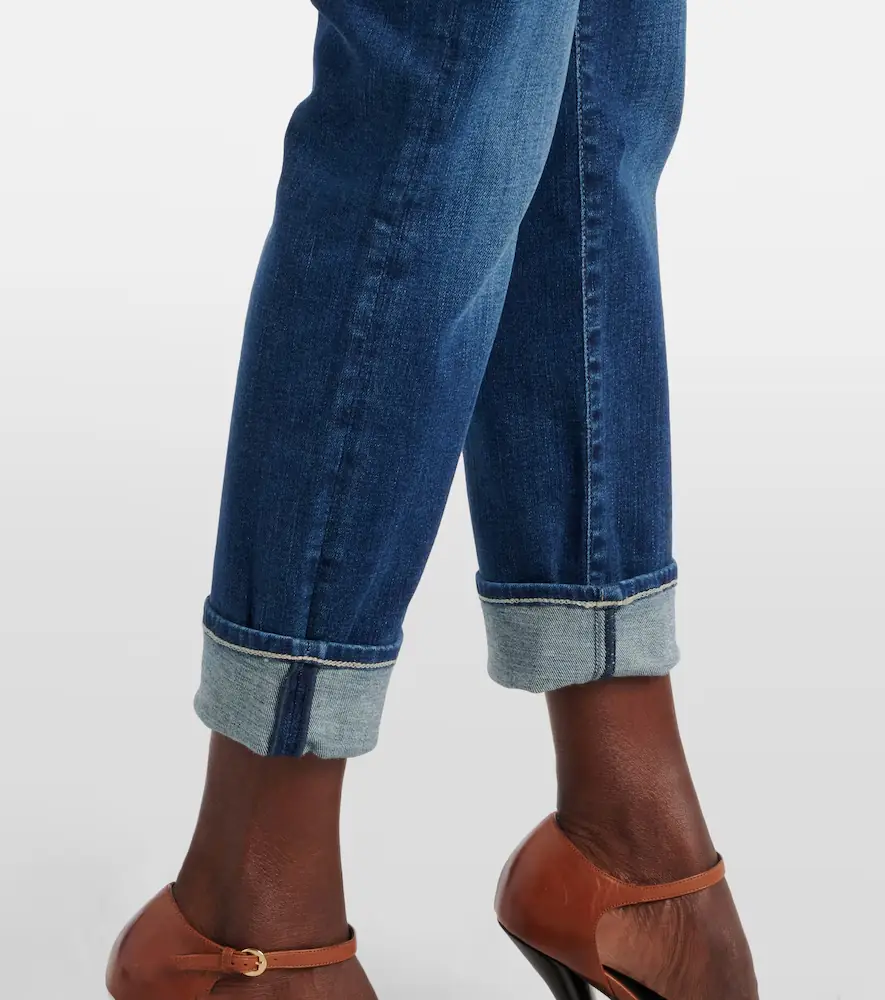7 For All Mankind Mid-rise cropped skinny jeans | Thumbnail 5 7 For All Mankind Mid-rise cropped skinny jeans | Thumbnail 5
