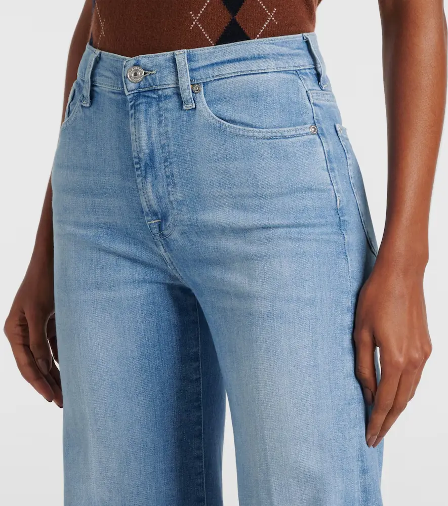 7 For All Mankind High-rise wide-leg jeans | Thumbnail 3