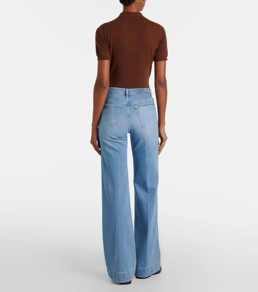 7 For All Mankind High-rise wide-leg jeans | Thumbnail 6