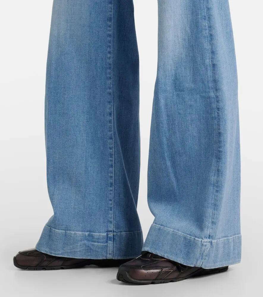 7 For All Mankind High-rise wide-leg jeans | Thumbnail 7
