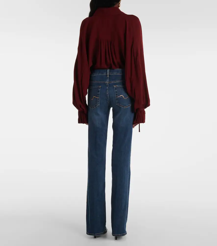 7 For All Mankind Low-rise bootcut jeans | Thumbnail 7 7 For All Mankind Low-rise bootcut jeans | Thumbnail 7