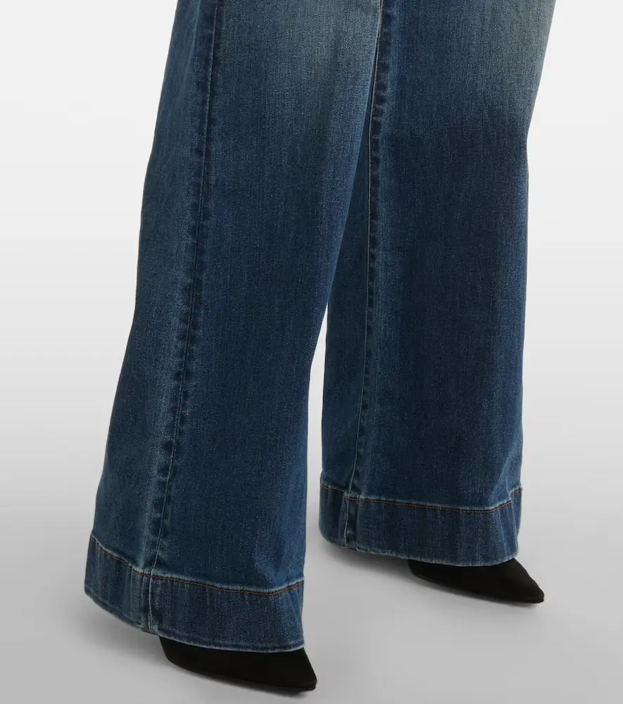 7 For All Mankind Modern Dojo Groovy high-rise flared jeans | Thumbnail 4