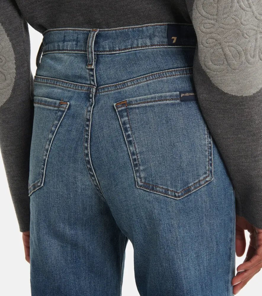 7 For All Mankind Modern Dojo Groovy high-rise flared jeans | Thumbnail 7