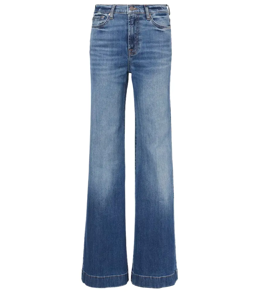 7 For All Mankind Modern Dojo Groovy high-rise flared jeans | Image 1 7 For All Mankind Modern Dojo Groovy high-rise flared jeans | Image 1