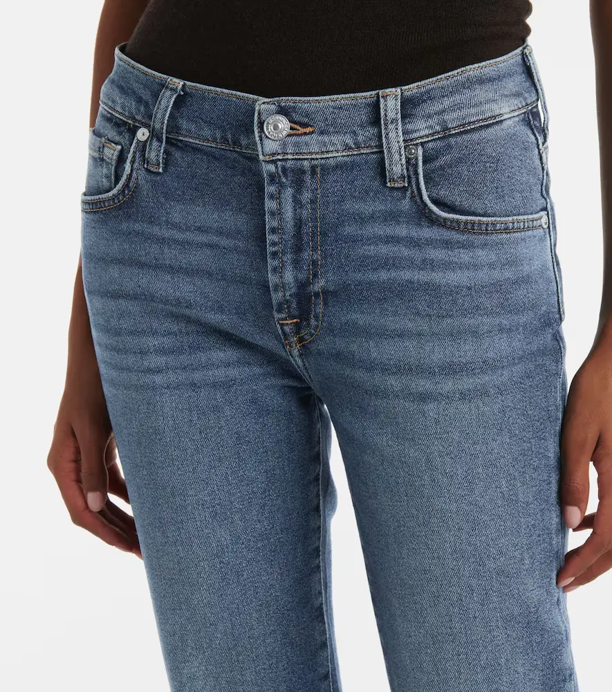 7 For All Mankind Bootcut Tailorless mid-rise jeans | Thumbnail 2 7 For All Mankind Bootcut Tailorless mid-rise jeans | Thumbnail 2