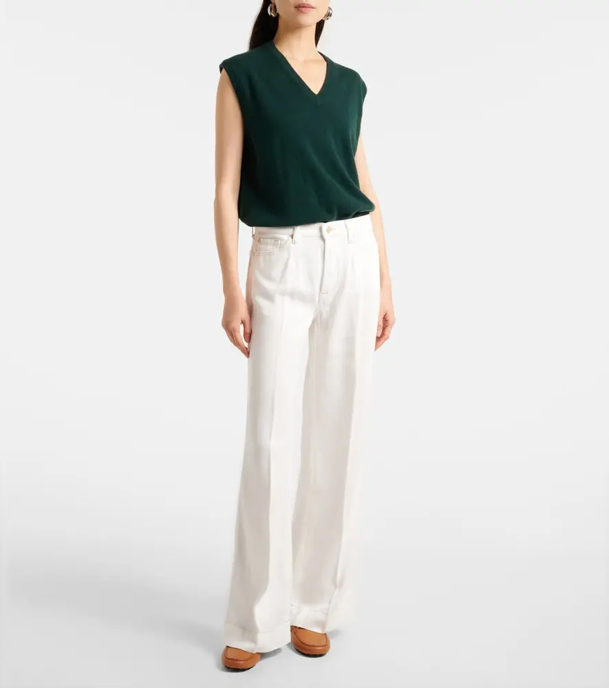 7 For All Mankind Mid-rise wide-leg jeans | Thumbnail 7 7 For All Mankind Mid-rise wide-leg jeans | Thumbnail 7