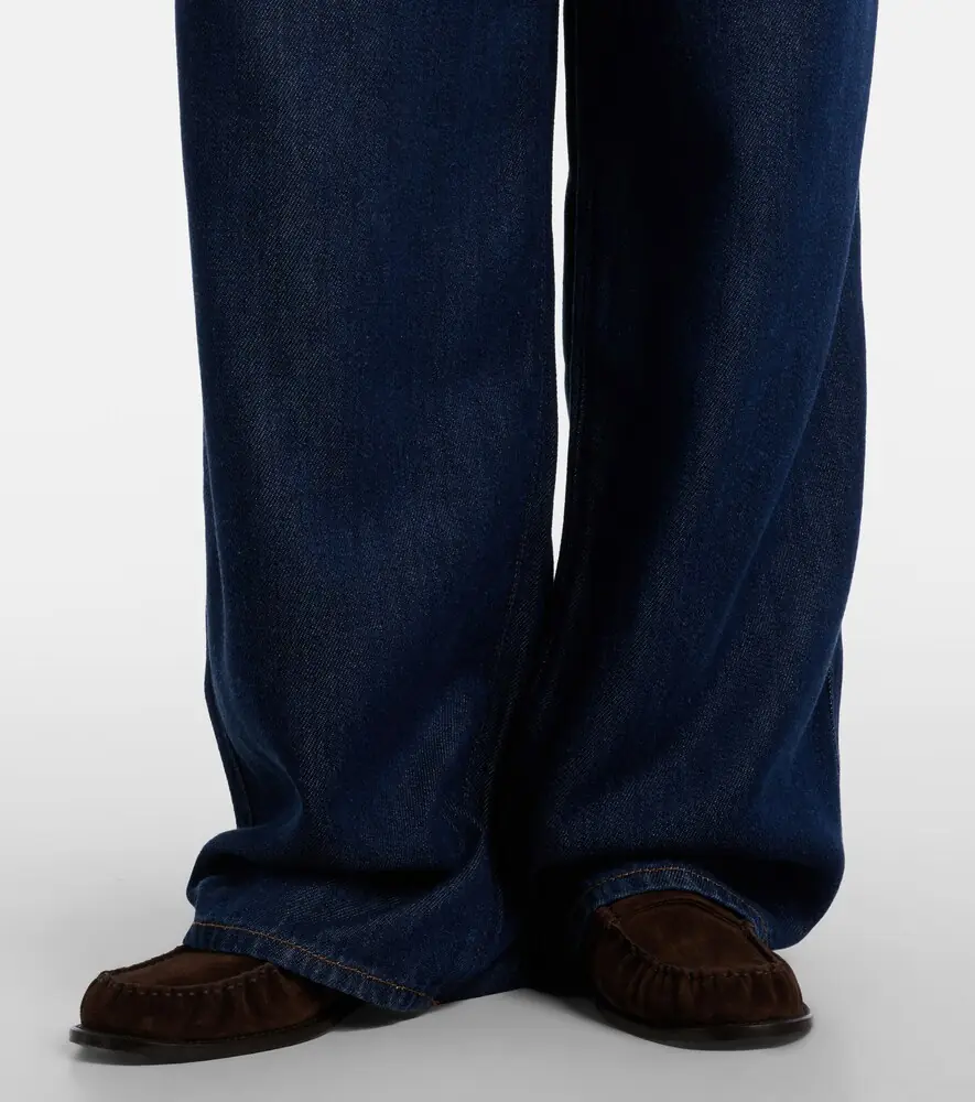 7 For All Mankind Denim Lustre wide-leg jeans | Thumbnail 6 7 For All Mankind Denim Lustre wide-leg jeans | Thumbnail 6