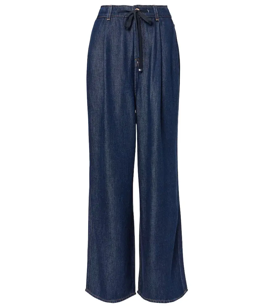 7 For All Mankind Denim Lustre wide-leg jeans | Image 1 7 For All Mankind Denim Lustre wide-leg jeans | Image 1