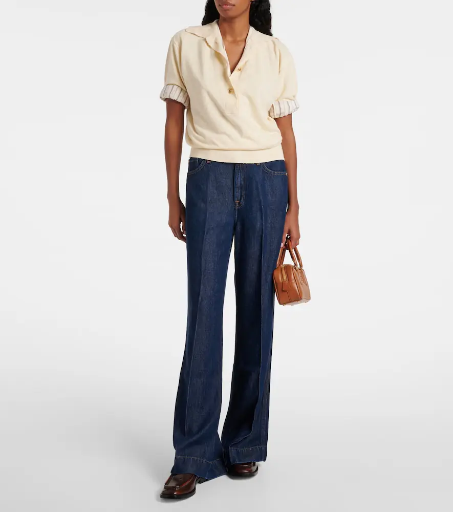 7 For All Mankind High-rise flared jeans | Thumbnail 2 7 For All Mankind High-rise flared jeans | Thumbnail 2
