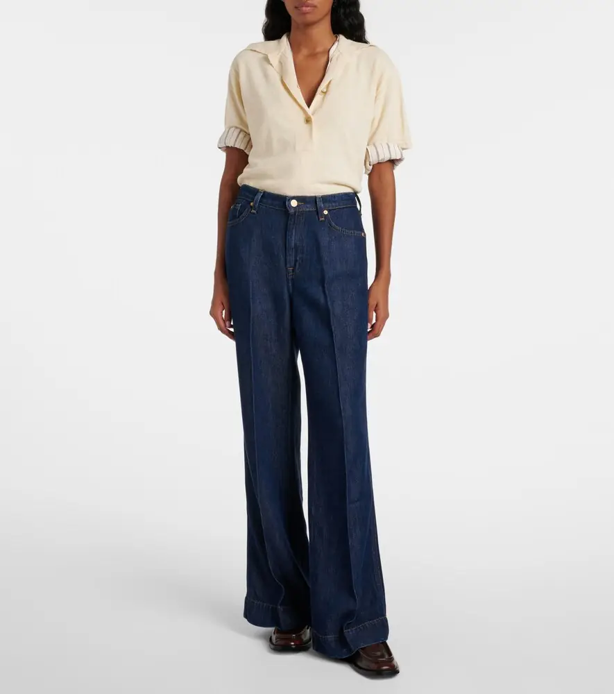 7 For All Mankind High-rise flared jeans | Thumbnail 6 7 For All Mankind High-rise flared jeans | Thumbnail 6