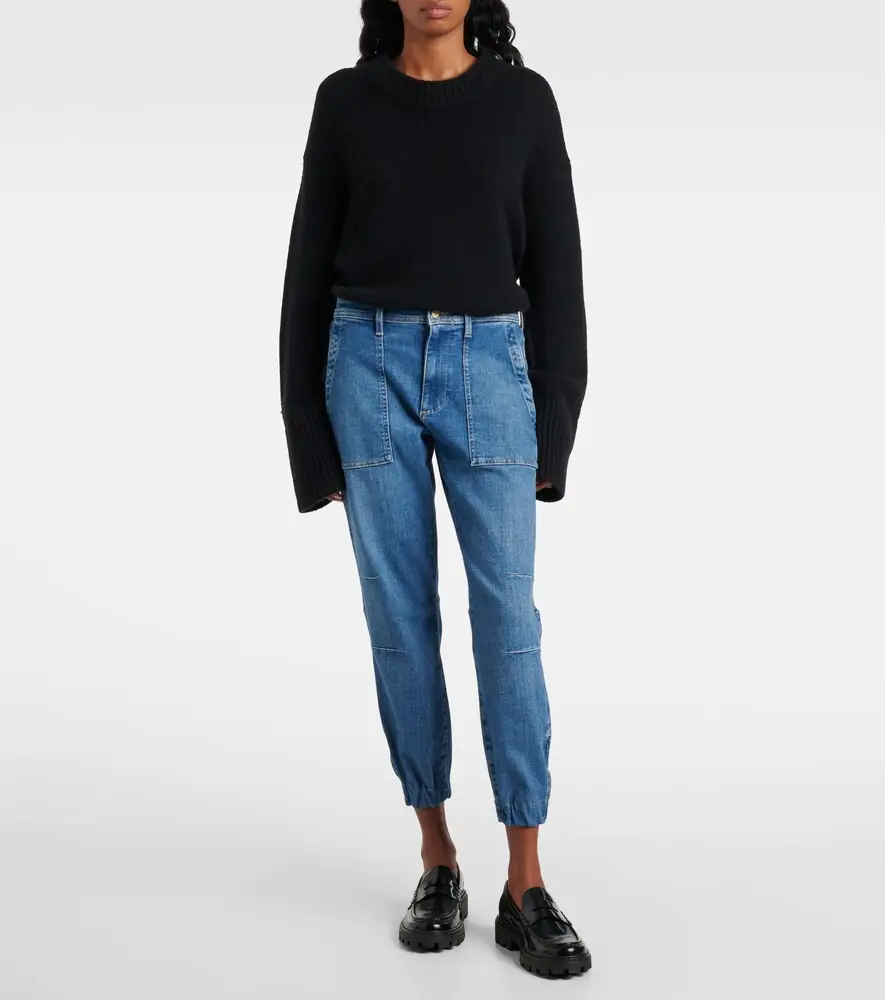 7 For All Mankind High-rise straight jeans | Thumbnail 2 7 For All Mankind High-rise straight jeans | Thumbnail 2