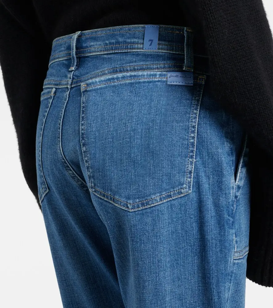 7 For All Mankind High-rise straight jeans | Thumbnail 6 7 For All Mankind High-rise straight jeans | Thumbnail 6