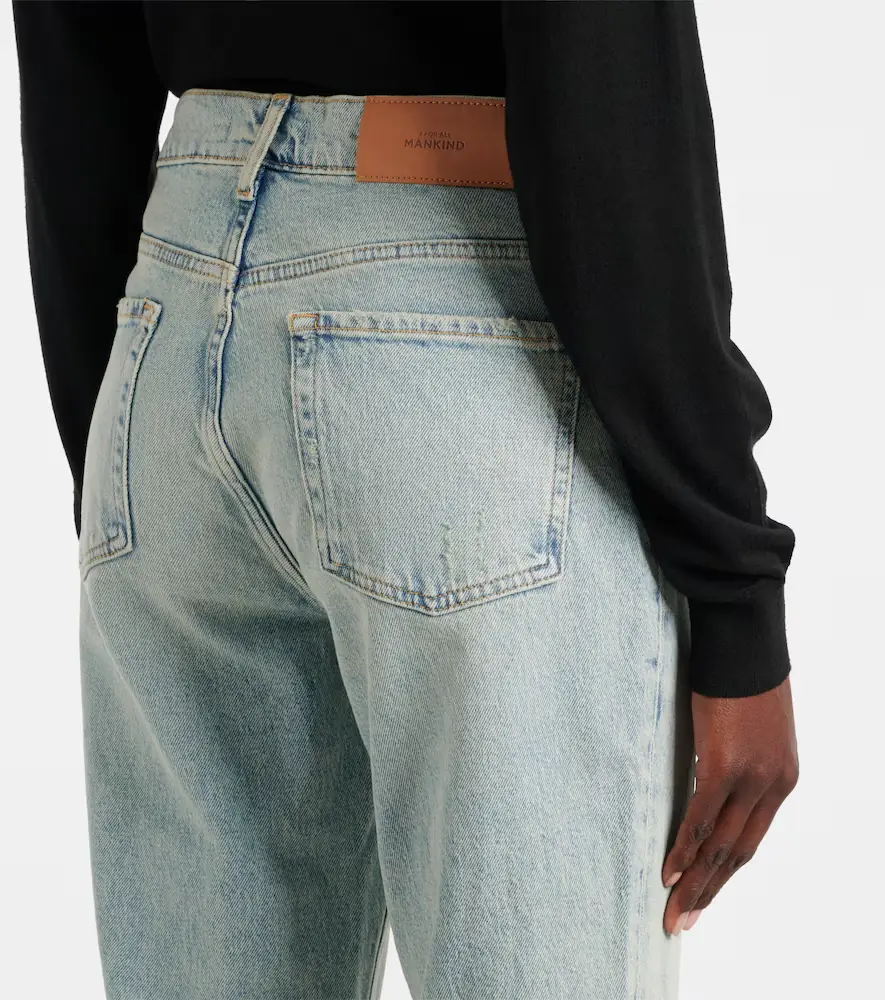 7 For All Mankind High-rise straight jeans | Thumbnail 6 7 For All Mankind High-rise straight jeans | Thumbnail 6