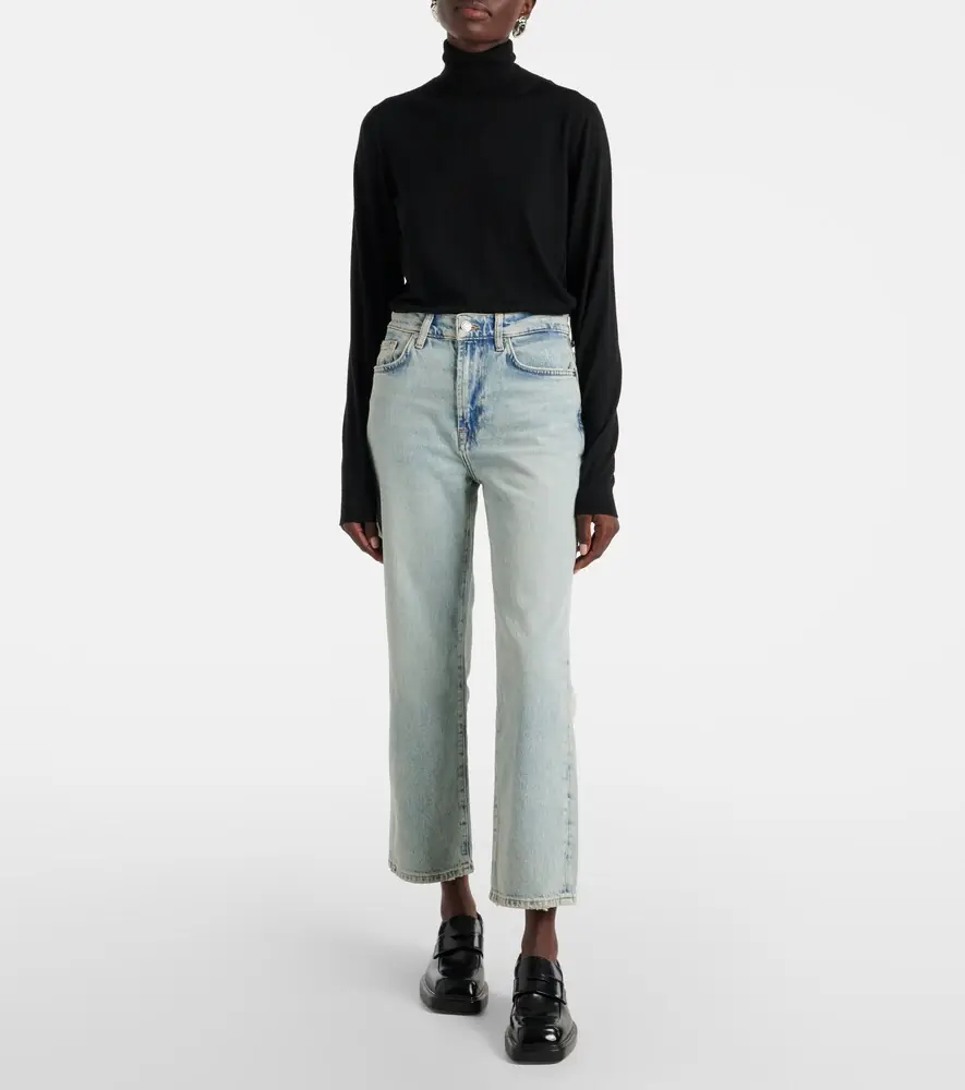 7 For All Mankind High-rise straight jeans | Thumbnail 7 7 For All Mankind High-rise straight jeans | Thumbnail 7