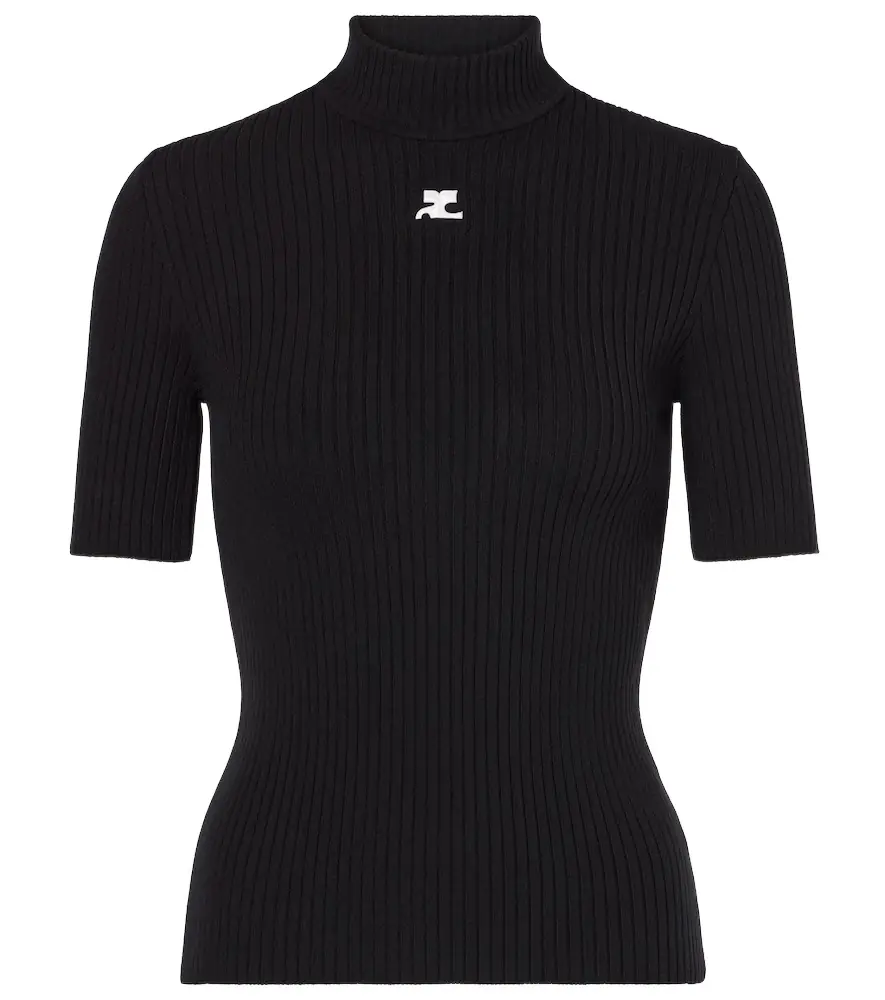 Courreges Courrèges Reedition ribbed-knit top | Image 1 Courreges Courrèges Reedition ribbed-knit top | Image 1