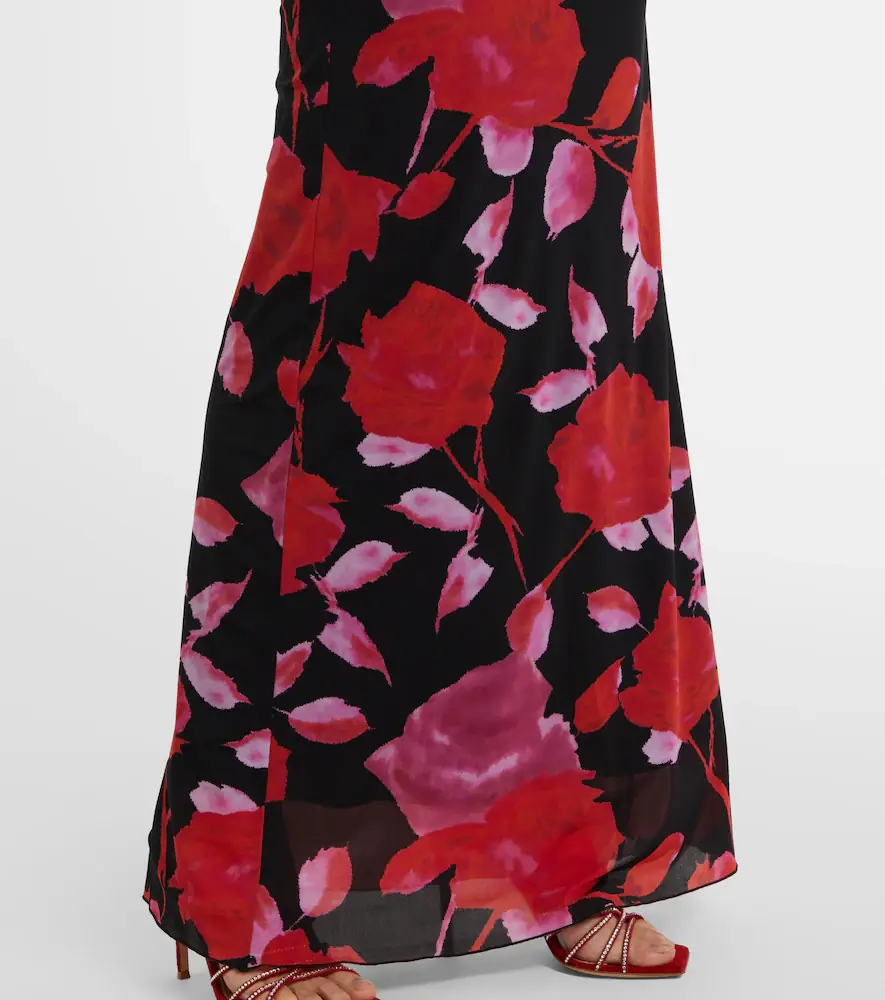 BLUMARINE Fine Jer printed maxi dress | Thumbnail 2 BLUMARINE Fine Jer printed maxi dress | Thumbnail 2