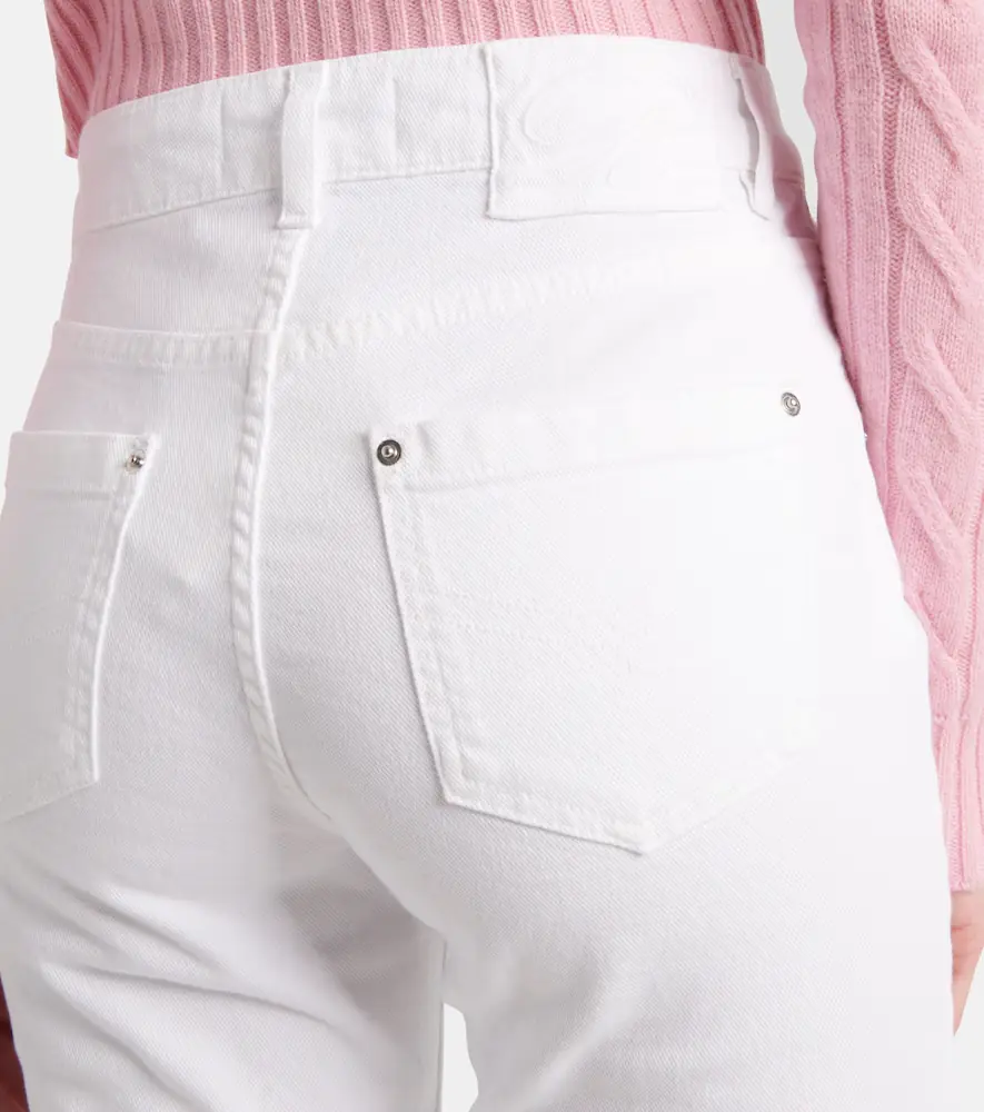 BLUMARINE Chain-detail high-rise bootcut jeans | Thumbnail 3 BLUMARINE Chain-detail high-rise bootcut jeans | Thumbnail 3