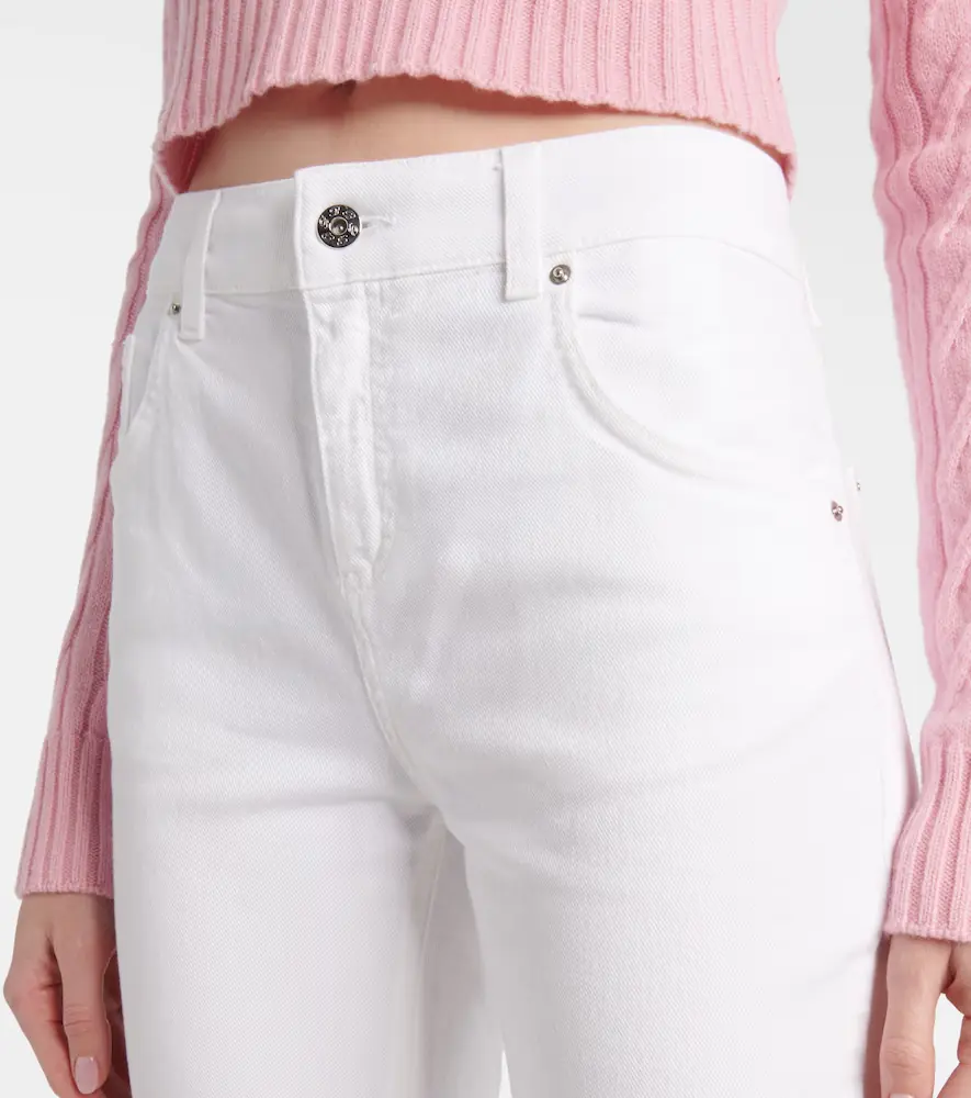 BLUMARINE Chain-detail high-rise bootcut jeans | Thumbnail 6 BLUMARINE Chain-detail high-rise bootcut jeans | Thumbnail 6