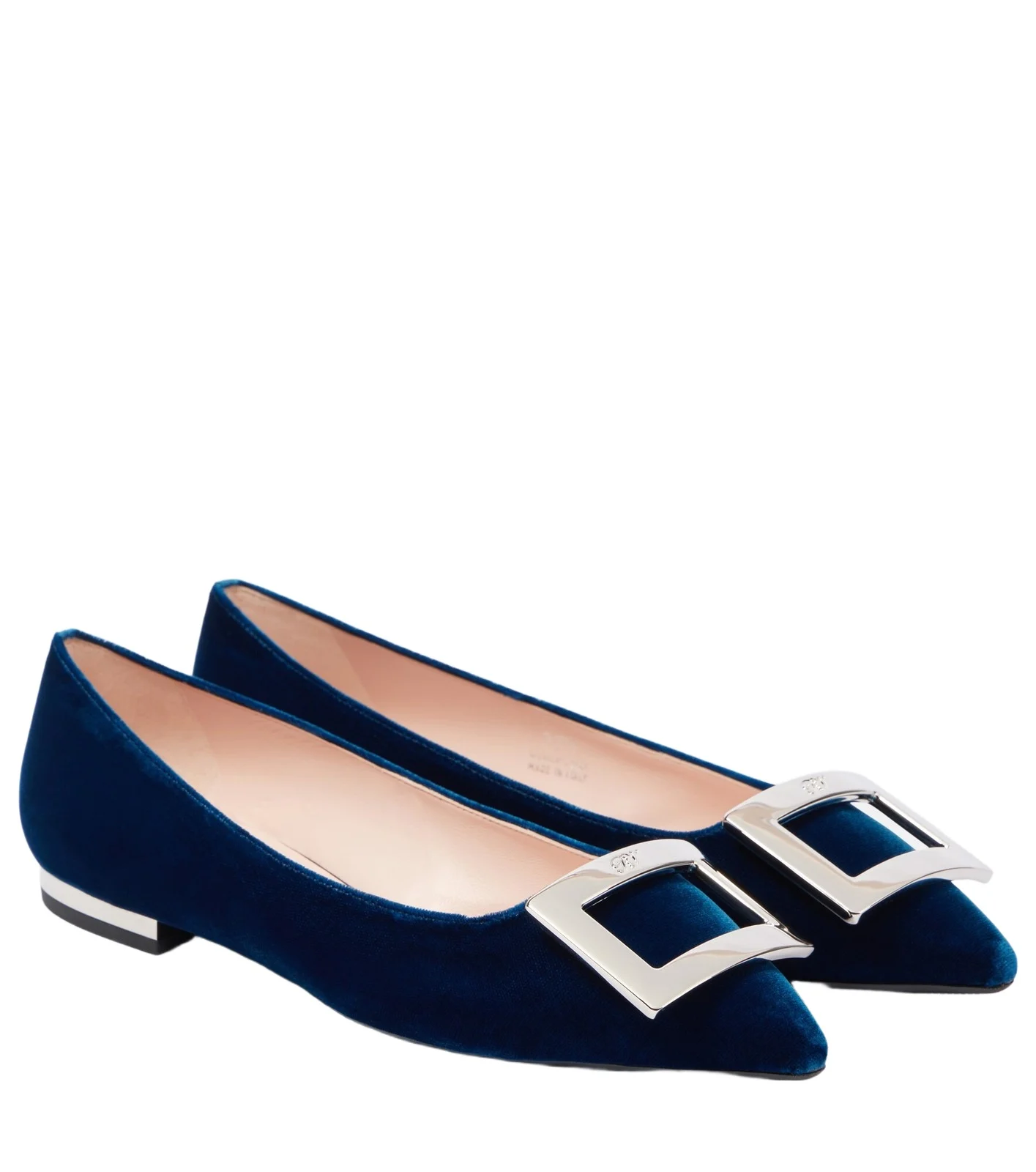 Roger Vivier Velvet ballet flats