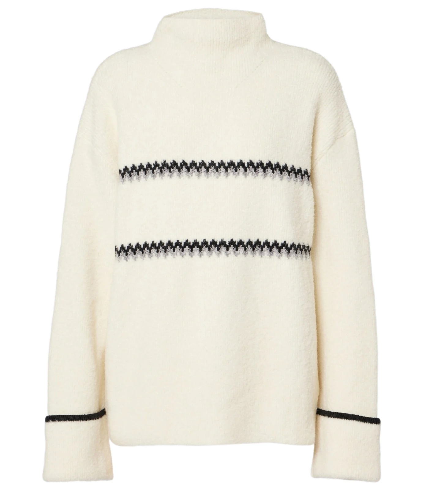 White Label Anne Fair Isle wool-blend sweater