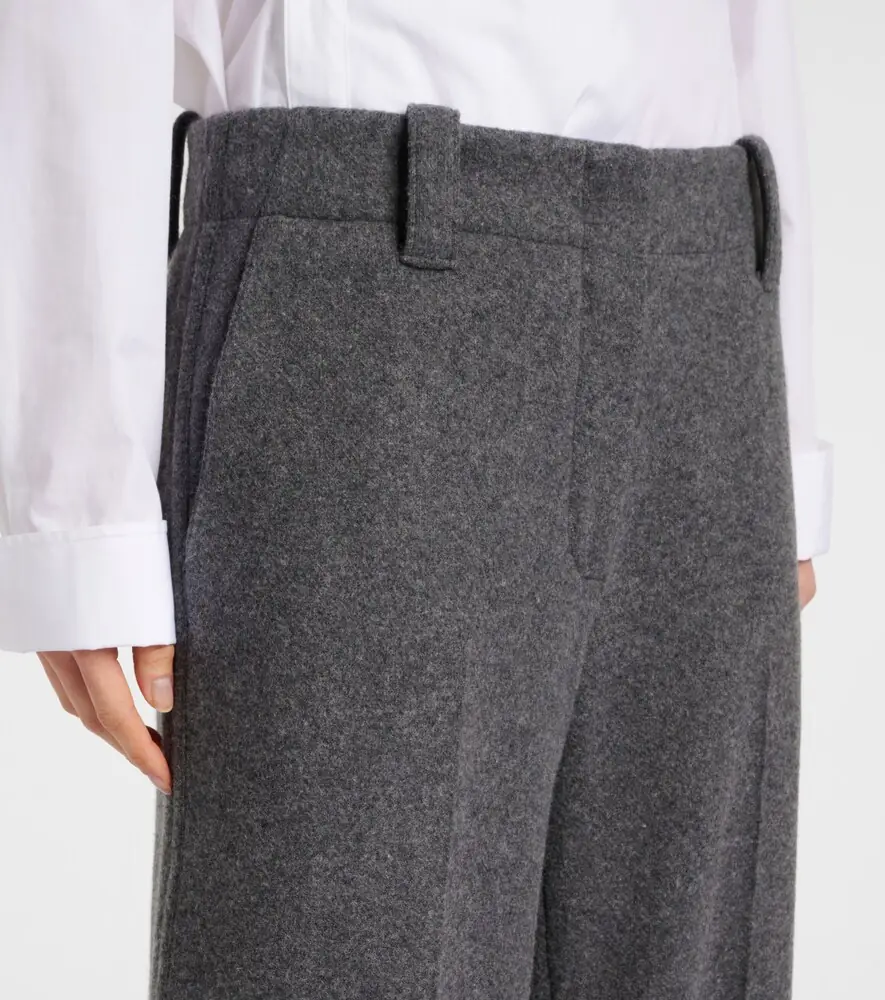 Proenza Schouler Violet mid-rise wide-leg pants | Thumbnail 3 Proenza Schouler Violet mid-rise wide-leg pants | Thumbnail 3