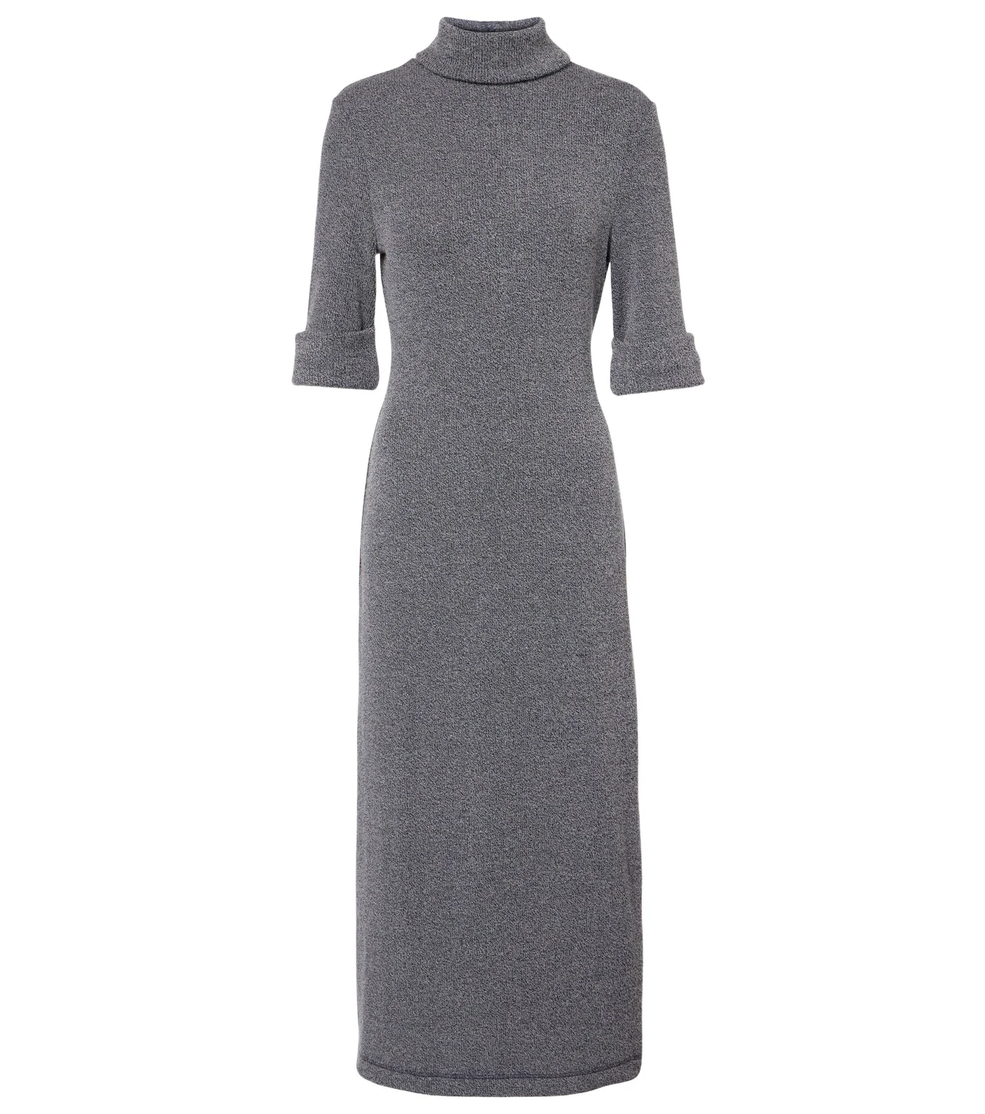White Label Cerine ribbed-knit bouclé midi dress White Label Cerine ribbed-knit bouclé midi dress