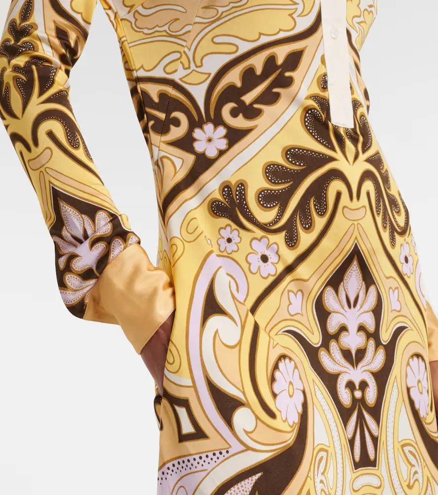 La DoubleJ Perry printed midi dress | Thumbnail 4