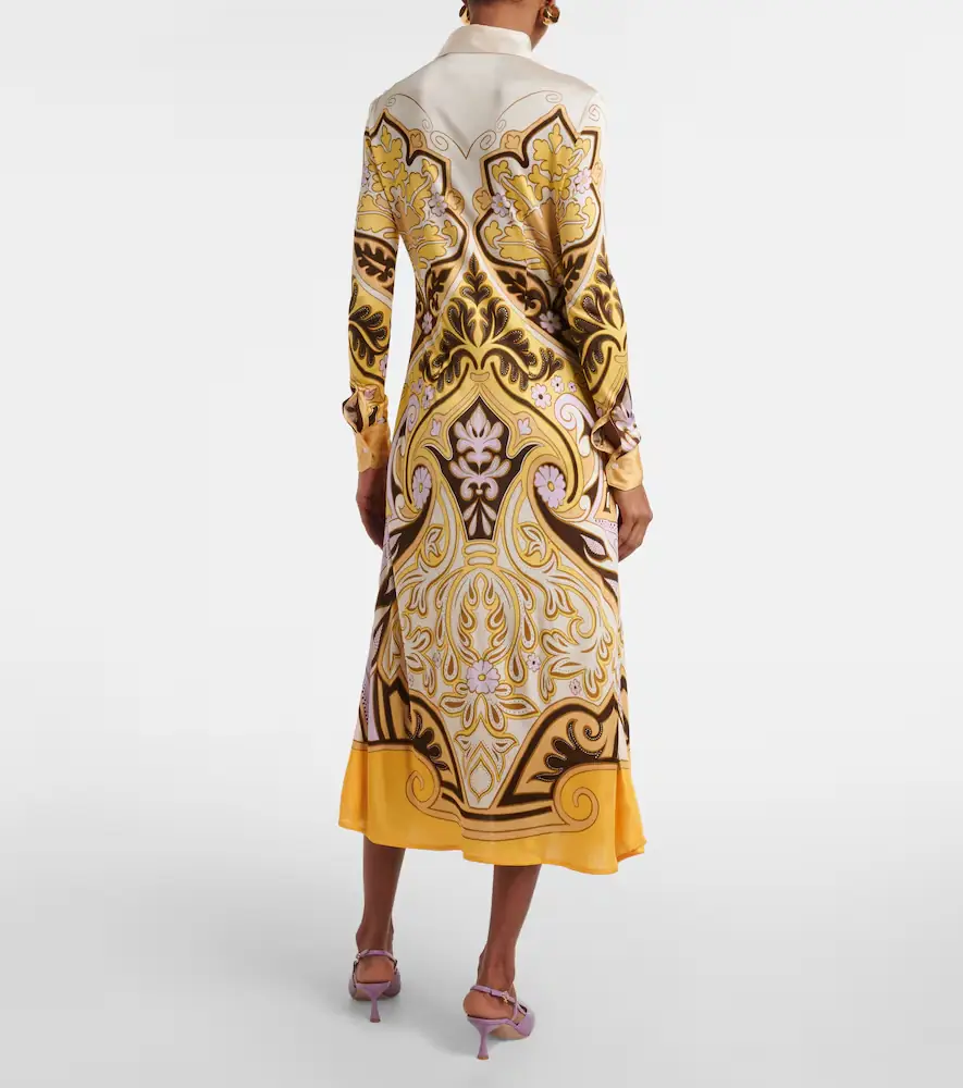 La DoubleJ Perry printed midi dress | Thumbnail 6