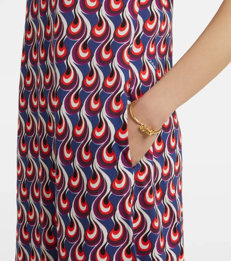 La DoubleJ Sporty Swing printed cotton jersey midi dress | Thumbnail 2