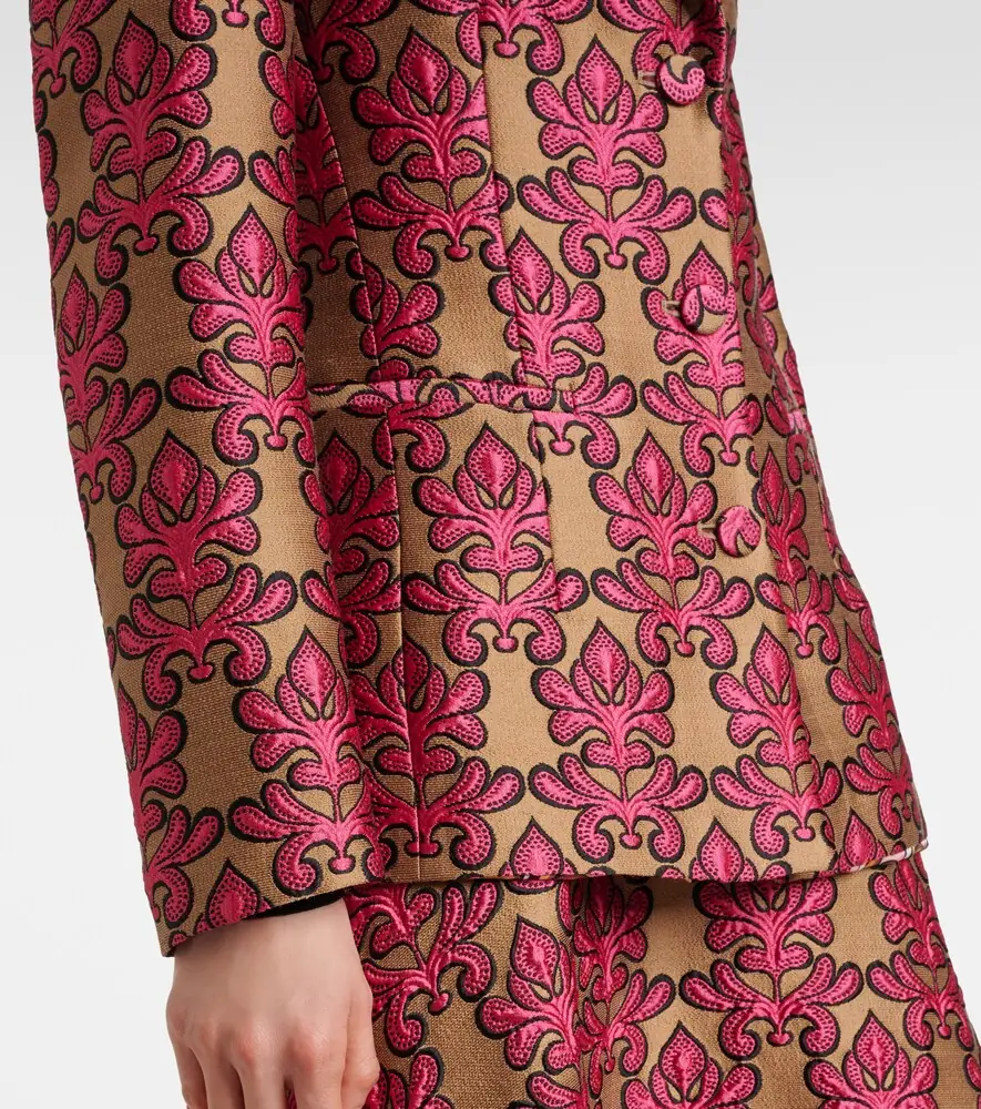 La DoubleJ 24/7 cotton jacquard blazer | Thumbnail 5