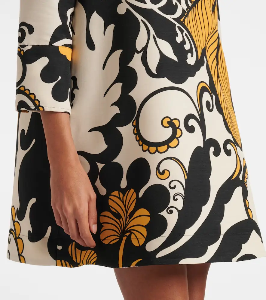La DoubleJ Artemis floral wool-blend minidress | Thumbnail 2