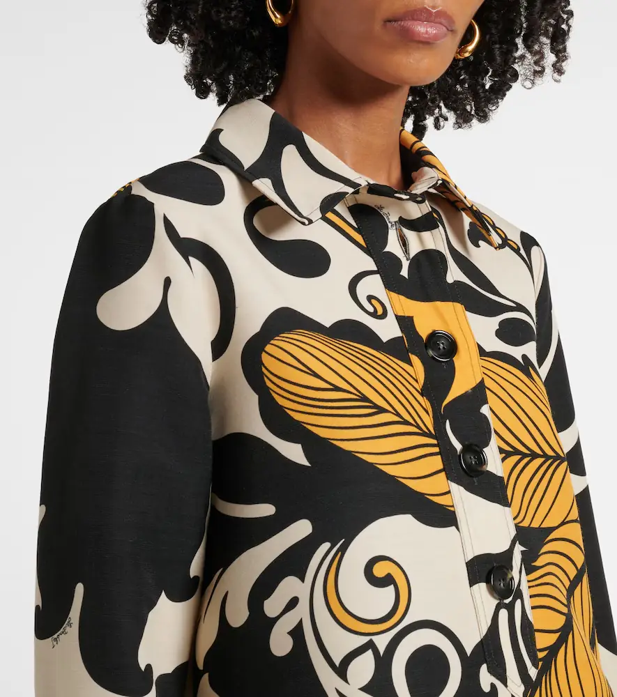 La DoubleJ Artemis floral wool-blend minidress | Thumbnail 3