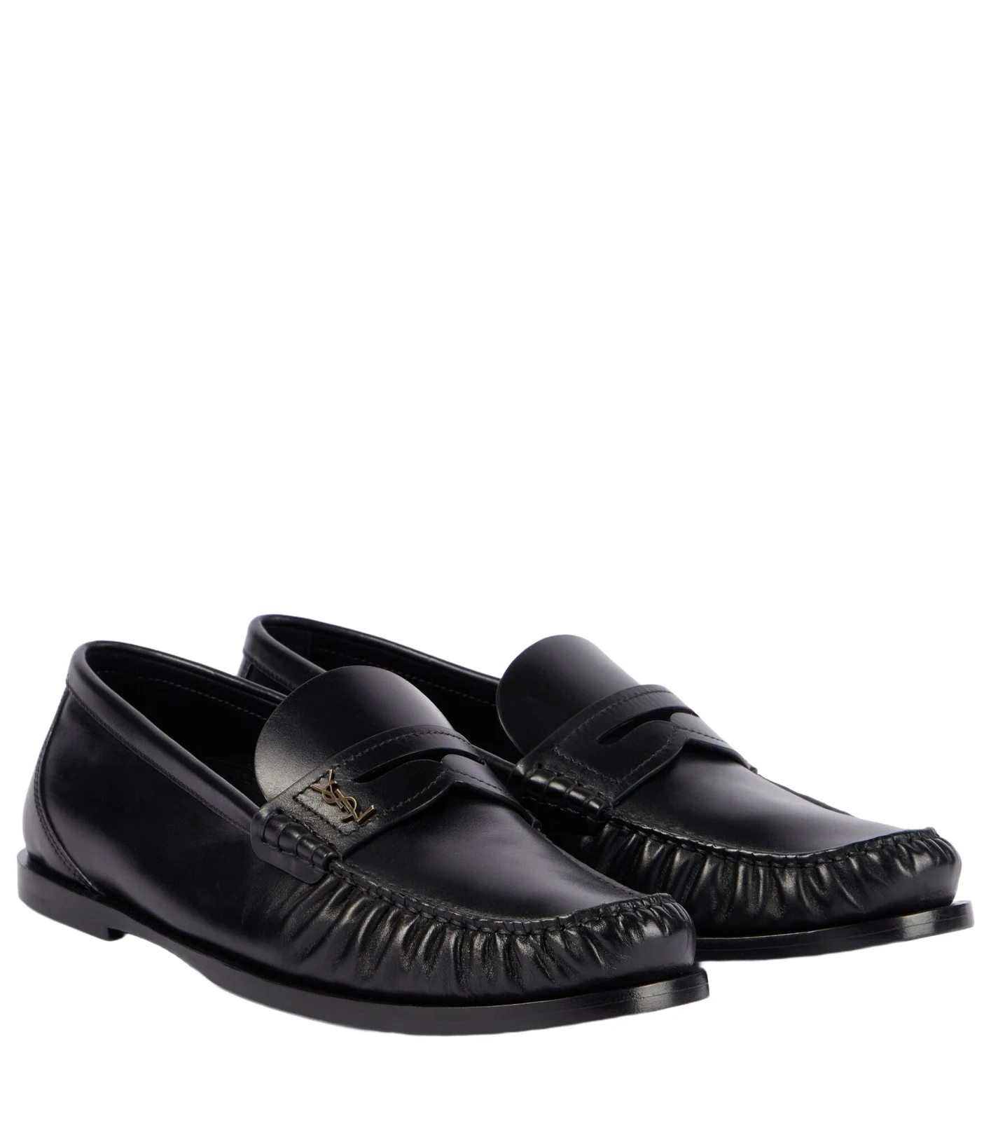 Laurent leather penny loafers
