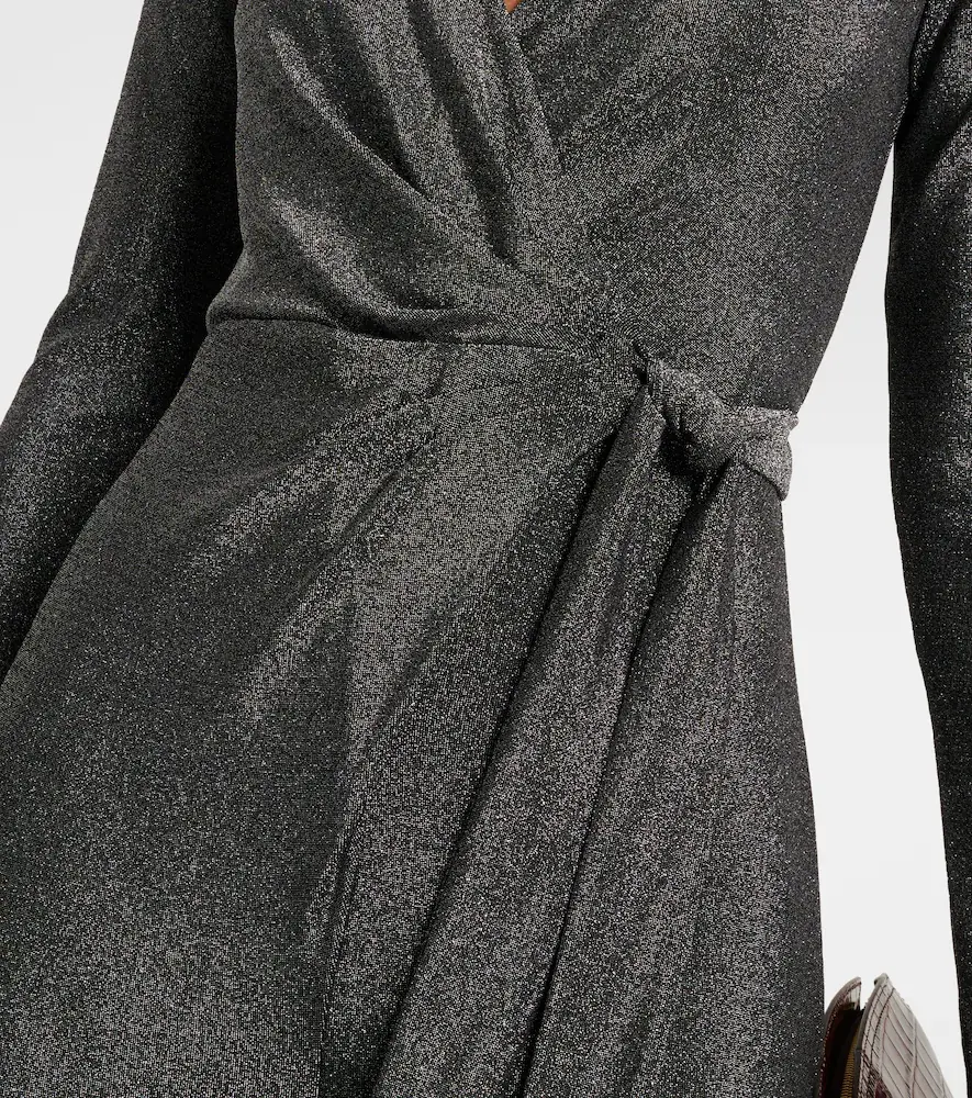 Diane von Furstenberg Cosima Two lamé jumpsuit | Thumbnail 4 Diane von Furstenberg Cosima Two lamé jumpsuit | Thumbnail 4