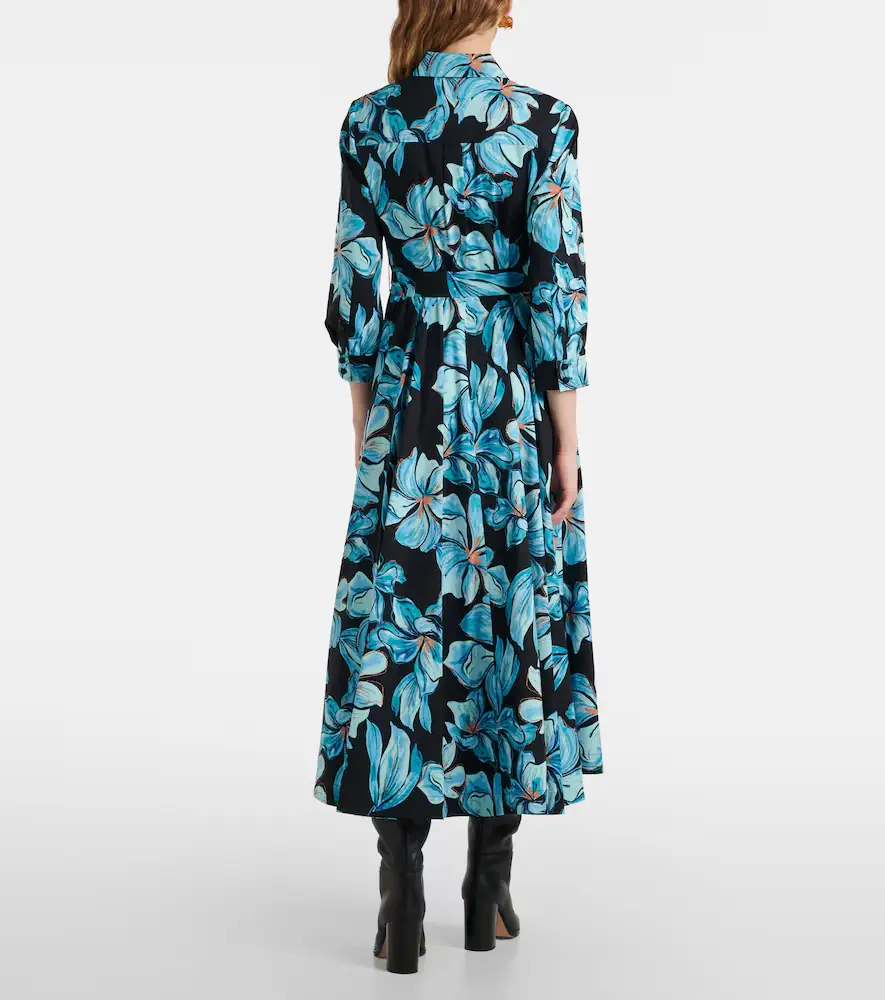 Diane von Furstenberg Blaine floral cotton maxi dress | Thumbnail 2 Diane von Furstenberg Blaine floral cotton maxi dress | Thumbnail 2