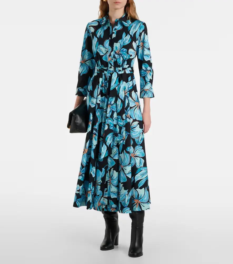 Diane von Furstenberg Blaine floral cotton maxi dress | Thumbnail 5 Diane von Furstenberg Blaine floral cotton maxi dress | Thumbnail 5